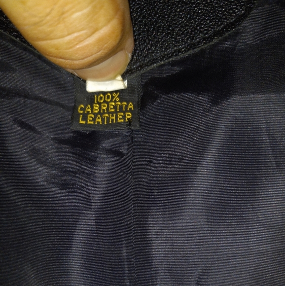 Vintage leather jacket - Picture 5 of 8